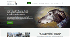 Desktop Screenshot of greyhoundhealthinitiative.org