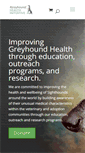 Mobile Screenshot of greyhoundhealthinitiative.org